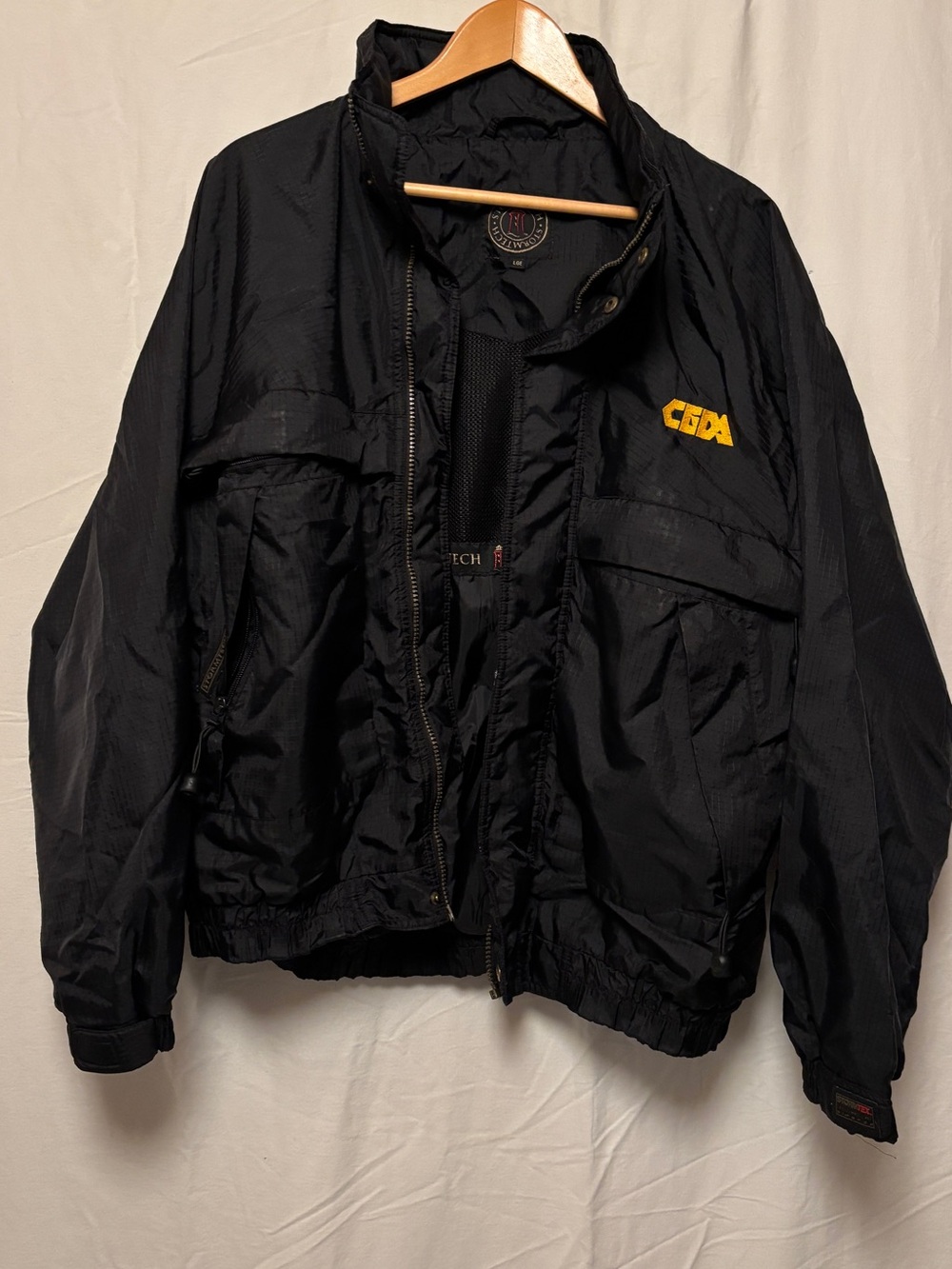 Vintage windbreak zip up jacket flawed
